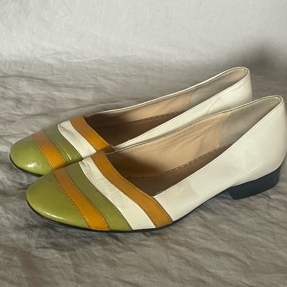 Marc Jacobs Leather Ballet Flats Made in Italy - Picture 11 of 13